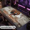 Large Mouse PadHarley-Davidson Custom Name Text Personalized Desk Mat Non Slip Gaming Pad