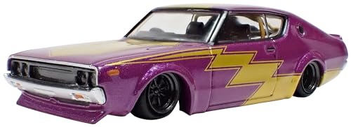 BoostGear Custom AOSHIMA Масштаб 1/64 Гранд Чемпион 15-е издание Kenmeri GT-R Модель 1973 года (KPGC110) BoostGear Пользовательский цвет (Без базы, коробка в комплекте) Финис