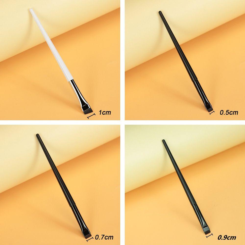 Make Up Tool Liner Brow Brush Flat Eyebrow Brush Angled Fine Eyeliner Brushes Blade Makeup Brushes