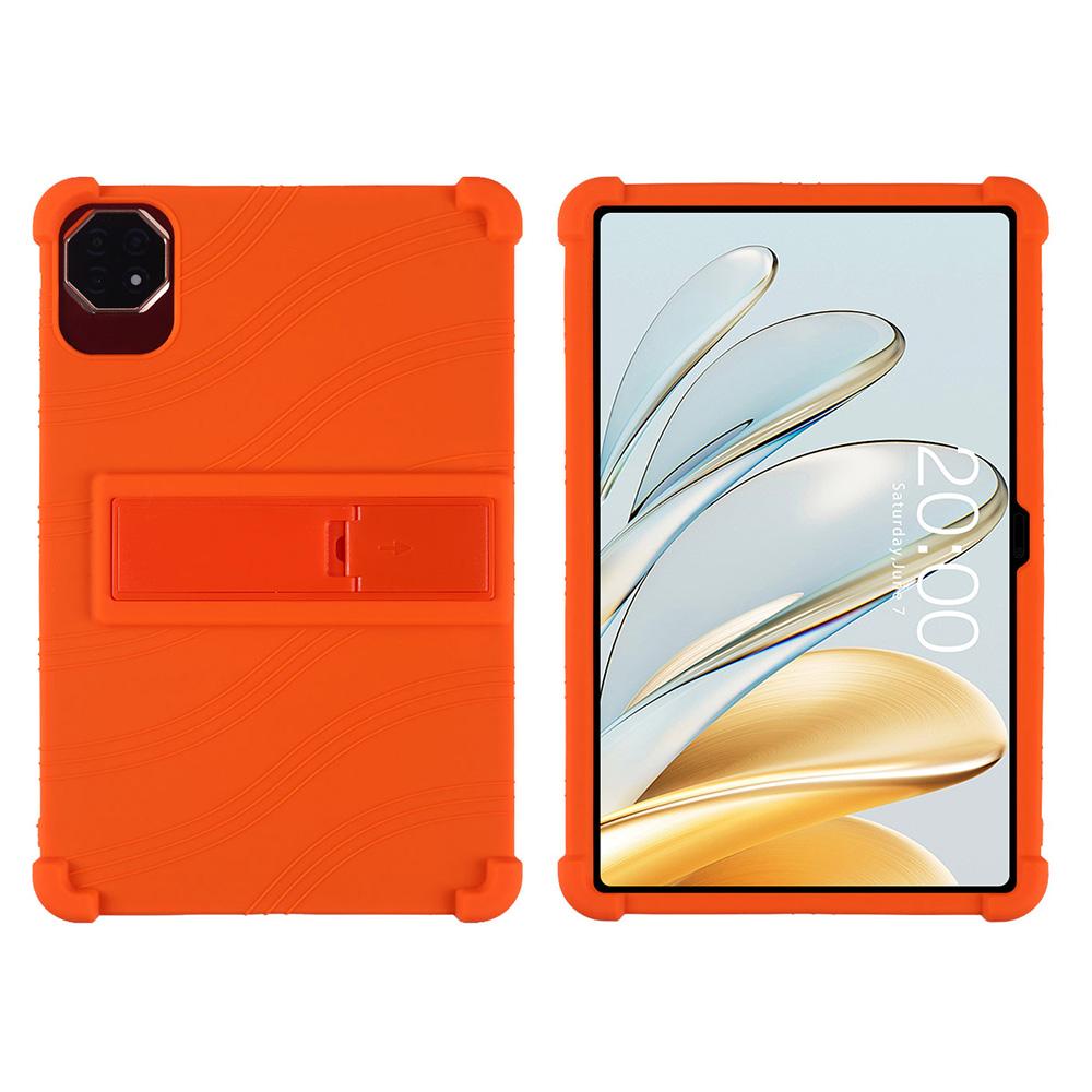 Чехол для планшета Teclast T60AI/Blackview MEGA 2/DOOGEE T36, ударопрочный силиконовый чехол-подставка