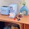 1 Set Electric Coffee Machine Accessories Toys 1/6 Dollhouse Miniature Kitchen Baking Scene Mini Simulation Capsule Coffee Model