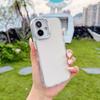KEYSION Модный цветной лазерный градиентный чехол для телефона iPhone 16 Pro Max Мягкий ударопрочный задний чехол из ТПУ+ПК для iPhone 16 Plus