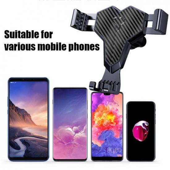 Gravity Air Vent Mount Clip Phone Holder Stand 360° Rotation Car Accessories