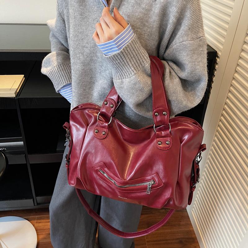 2025 Новая Модная Женская Сумка Через Плечо Большой Вместимости Женские Повседневные Сумки Кроссбоди Для Женщин Сумка-Тоут Для Поездок На Работу Подходит Для Ежедневного Использования