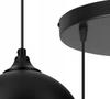 HANGING CEILING LAMP, GLASS PLAFON, LED LAMP
