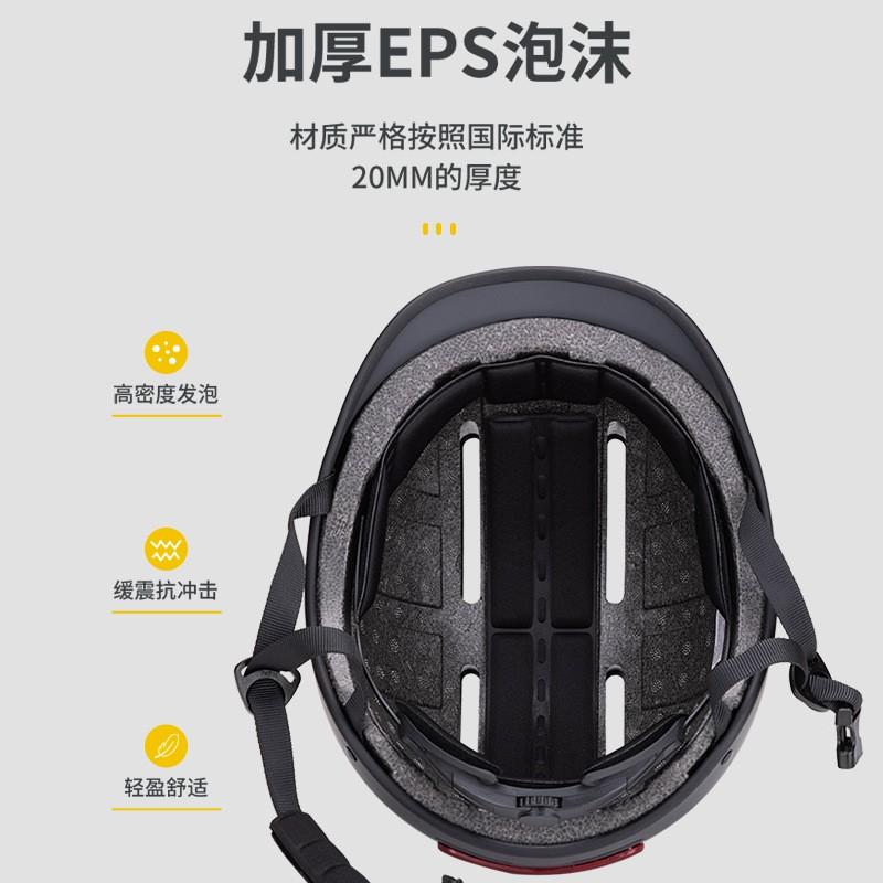 Urban Cycling Helmet Adults Unisex Bicycle Skateboard Scooter Safety Gear ABS EPS Lightweight Outdoor Sports