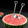 Десертная ложка из нержавеющей стали, ложка для мороженого, элегантная форма лопатки, подходит для мороженого, тирамису и т.д., Современная кухонная утварь для дома