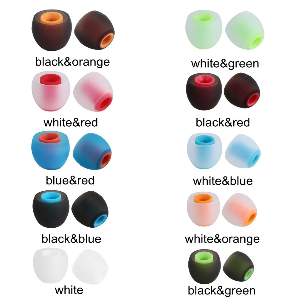 12 шт. 3,8 мм универсальные мягкие сменные амбушюры силиконовые вкладыши внутриканальные наушники