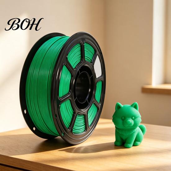 1.75mm PLA Filament 3D Printer PLA+ 1.75mm, 1kg Spool High Toughness Filament, Smooth Extrusion Low Warp Single Color for Models Printing DIY Model