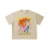 260 GSM Double Yarn 32 Count 100% Cotton Digimon V3 Piyomon Print Unisex Heavy Cotton T Shirt