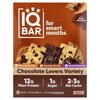 Plant Protein Bars, Chocolate Lover Variety, 12 Bars, 45g (1.6oz) Each