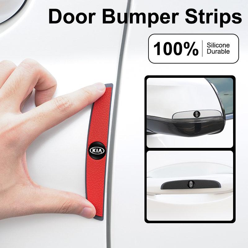 4 Pack Rubber Bumper Door Scratch Stickers for Kia Sportage Ceed Picanto Rio ProCeed Niro 5 3 4 K7 K5 K8 K3 Ray K9 Auto Accessor agv265
