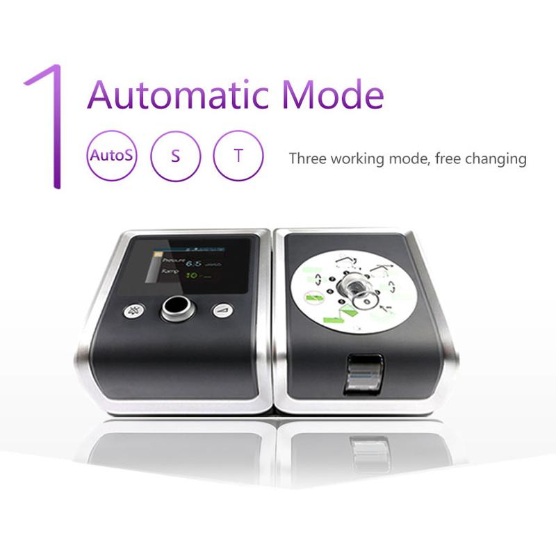 BMC GII BPAP T-25T Двухуровневый CPAP BPAP Терапия апноэ при храпе и ХОБЛ со шлангом для полнолицевой маски и увлажнителем Здравоохранение