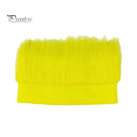 Волосатый костюм повязка на голову пустой верхний дизайн повязка на голову парик декор эластичный мягкий головной убор веер аксессуар для волос