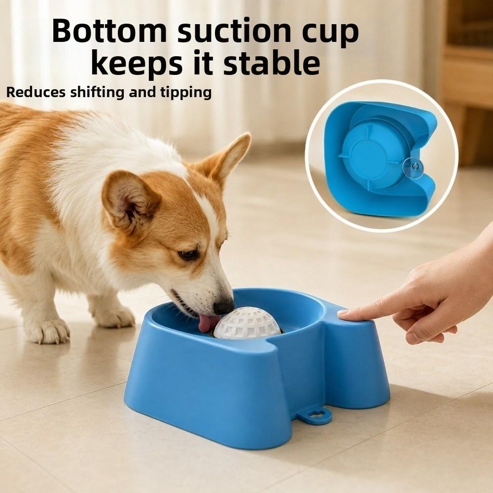 Bite Resistant Dog Licking Bowl Anti Slip Pet Feeding Bowl Creative Dog Treat Bowl Cat Dog Feeding