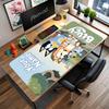 Bluey Customize Text Mouse Pad Keyboard Mat Computer Desk Mat Non-Slip Rubber Bottom Office Desk Accessory