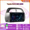 Android 2 Din Car Multimedia Player For Toyota RAV4 2001-2006 Head Unit Stereo Carplay GPS Navigation BT WIFI 4+64GB