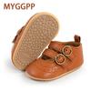 MYGGPP Buckle Baby Princess Shoes Baby Toddler Shoes Baby Shoes