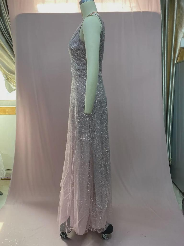 2025 Весна/Лето 2025 Сверкающее вечернее длинное платье