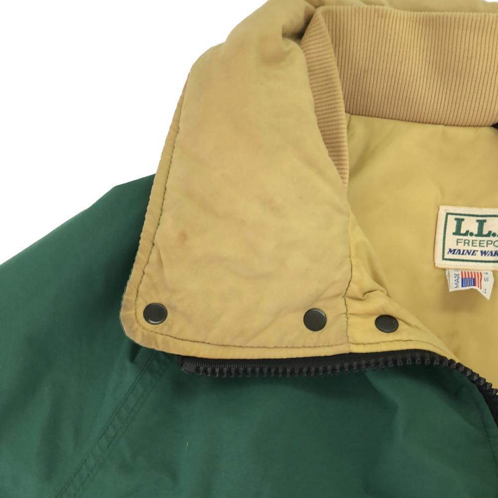 L.L.BEAN Винтажная куртка 80-х годов Gore-Tex, сделано в США, на молнии, зеленая, для активного отдыха, мужская, б/у