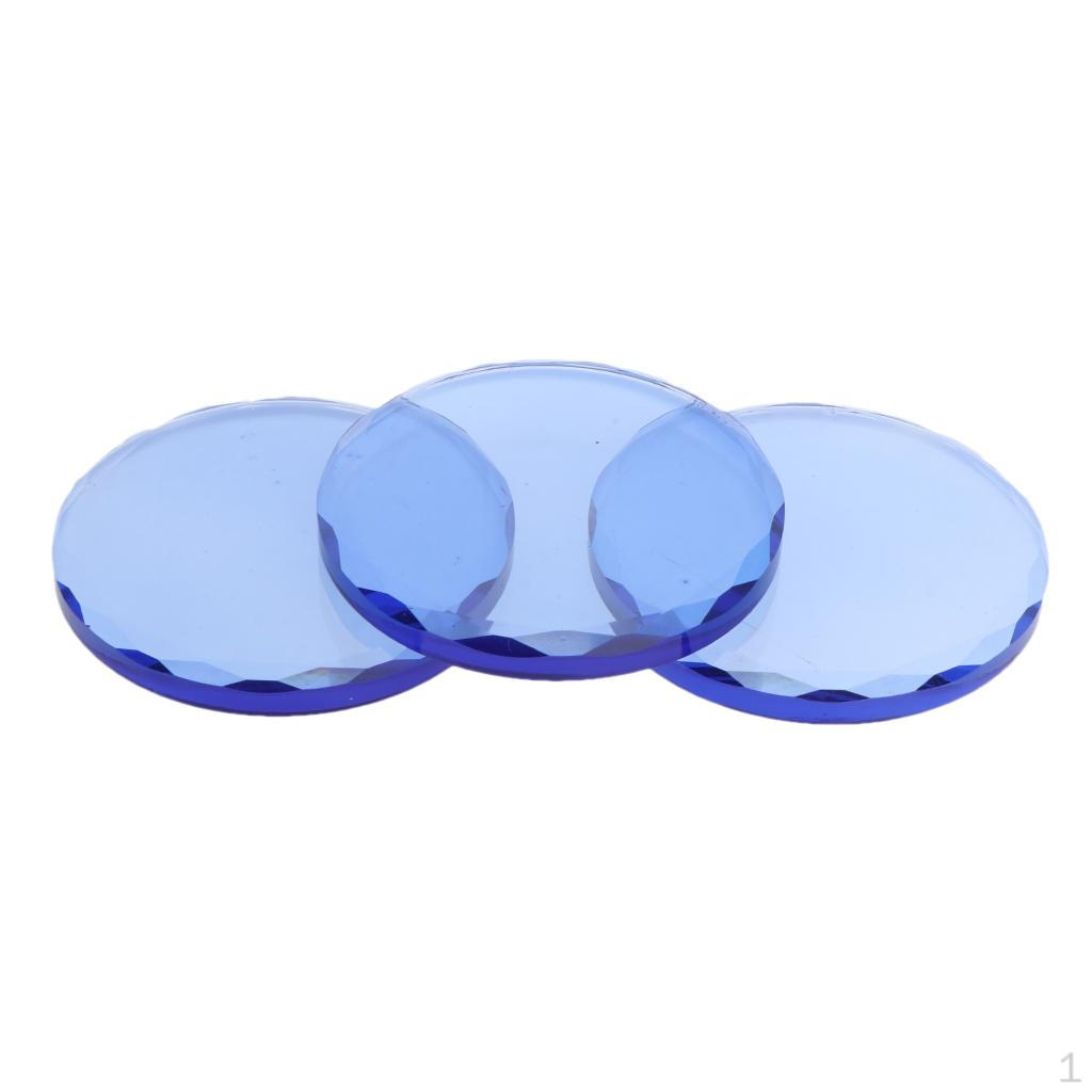 3 Count Adhesive Pallet Crystal Glue Holder Cosmetic Ink Mixing for Extensions