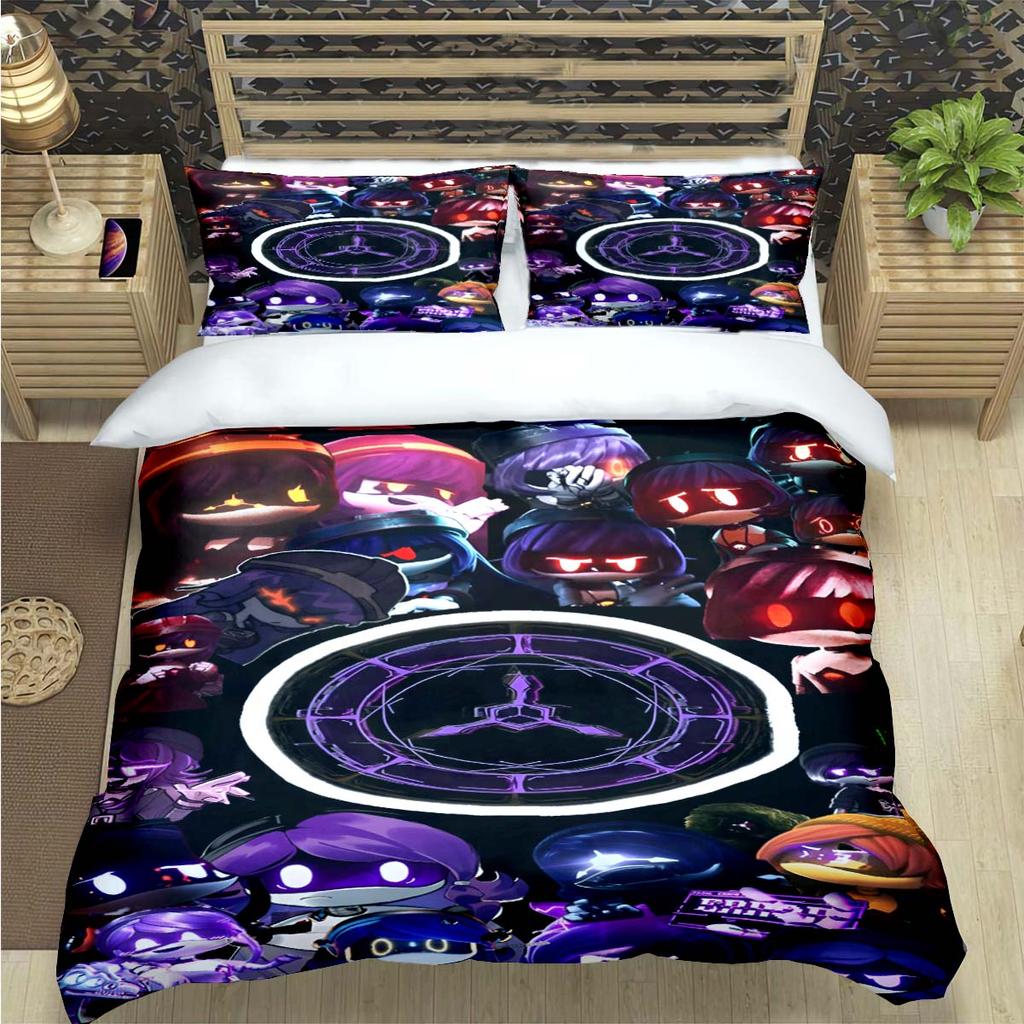Fashion Hot Cartoon Murder Drone  Print Bedding Set Duvet Cover Comforter Bed  Youth Kids Girl Boys Luxury  Birthday Gift
