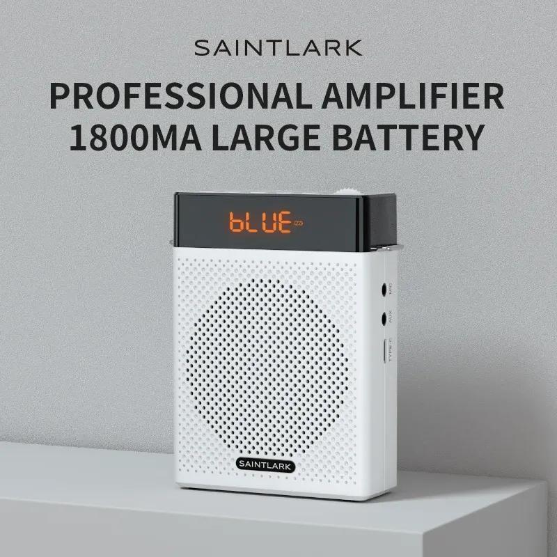 Portable Rechargeable Classroom Mini Audio Wired and UHF Wireless Speaker Megaphone Voice Amplifier for Teachers Tour Guide Speaker