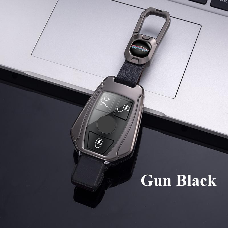 Metal Car Remote Key Case Cover For A C E S G Class GLC CLE CLA W177 W205 W213 W222 X167 AMG W203 W204 W210 W211 W212 W221 Accessories