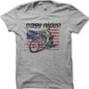 ВИНТАЖНАЯ Футболка для байкера Easy Rider Мотоцикл Классический Мотоцикл 6042
