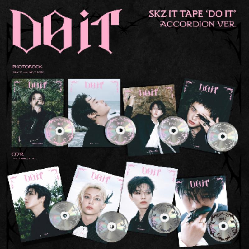 Stray Kids SKZ IT TAPE ‘DO IT’ Аккордеонная версия 8 шт.