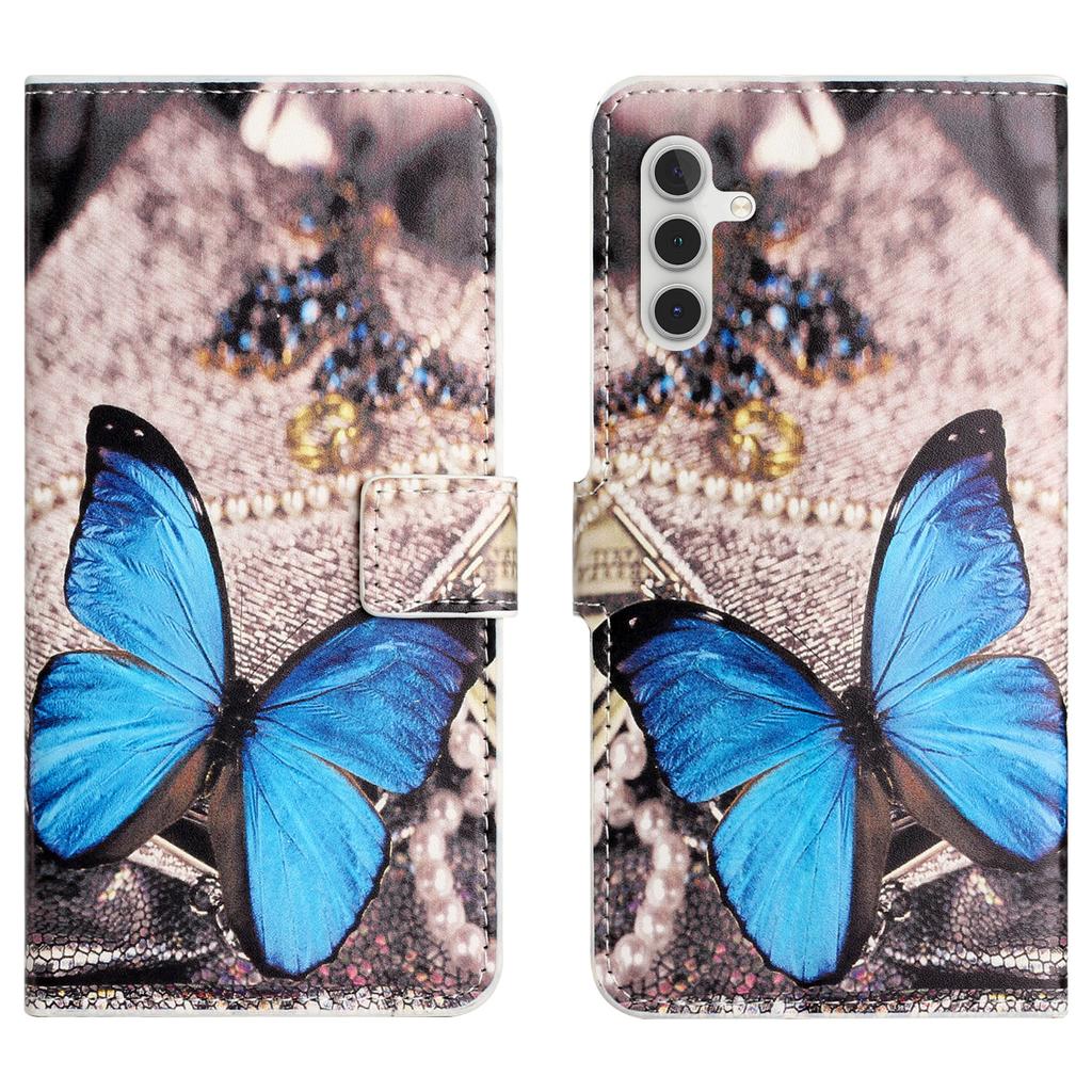 For Samsung Galaxy A56 5G Case Pattern Print PU Leather Wallet Phone Cover