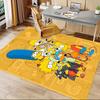 1pc Simpsons Family Portrait Carpet for Playroom Bedroom Living Room Sofa Home Decor,kids Game Area Rug Non-slip Floor Mat Y72997