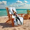 1Pc Aquaman'S Sea Adventure Beach Towel, Quick Dry, Multi-Use for Beach Pool Gym Yoga Home Travel, Christmas, Halloween, Xmas Gift M928147