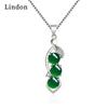 Женское ожерелье Lindon, кулон из медного сплава, циркон, модный подарок