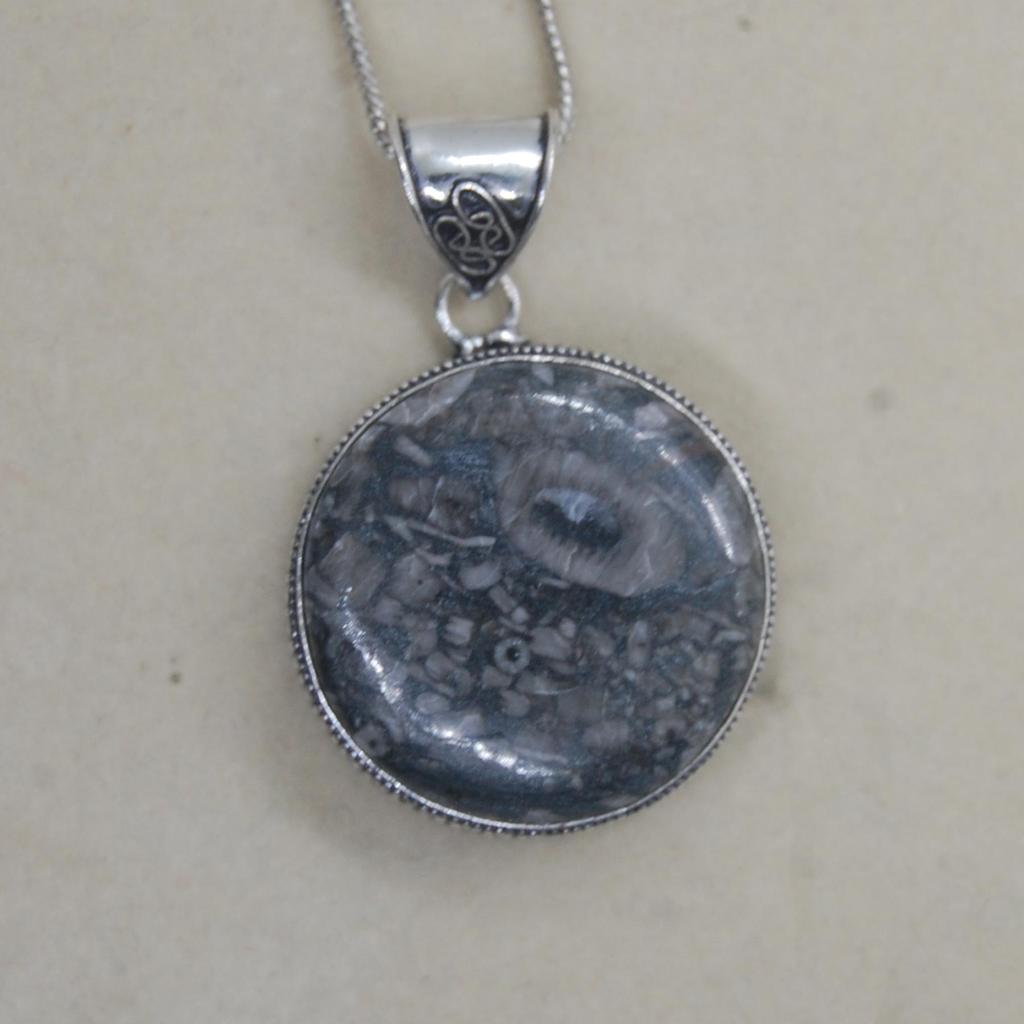 Huge Star Galaxy Jasper 925 Sterling Silver Pendant Jewelry, Fine Silver Black Galaxy Jasper Ring