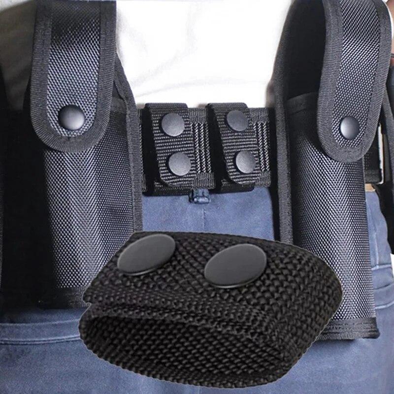 4Pcs Multi Functional Tactical Belt Double Nylon Buckle Portable Belts Accessory Equipment Outdoor Sports Accessory Fixed Buckle