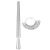 UK Size Ring Mandrel Stick Finger Gauge Sizer Jewelry Measuring Tool Set