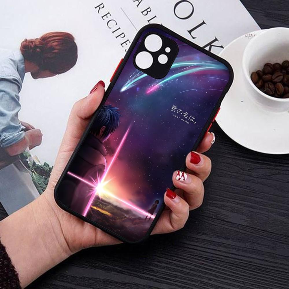 Your Name Phone Case For IPhone 14 11 12 13 Mini Pro Max 8 7 Plus X XR XS MAX Translucent Matte Cover