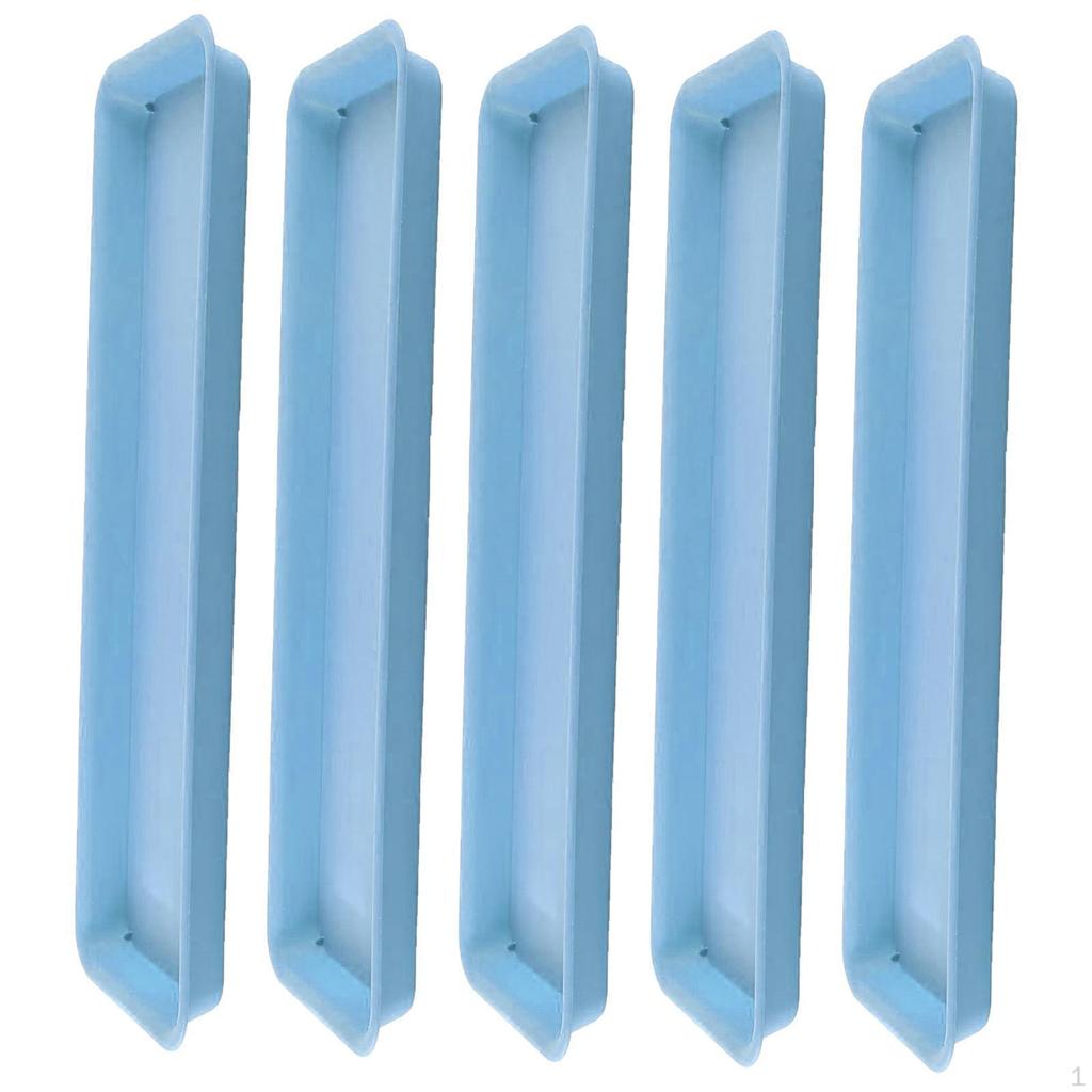 5 -fold Plant Shells Base Cup Rectangular Plants Flower Pot -Nendasesen for Interiors,