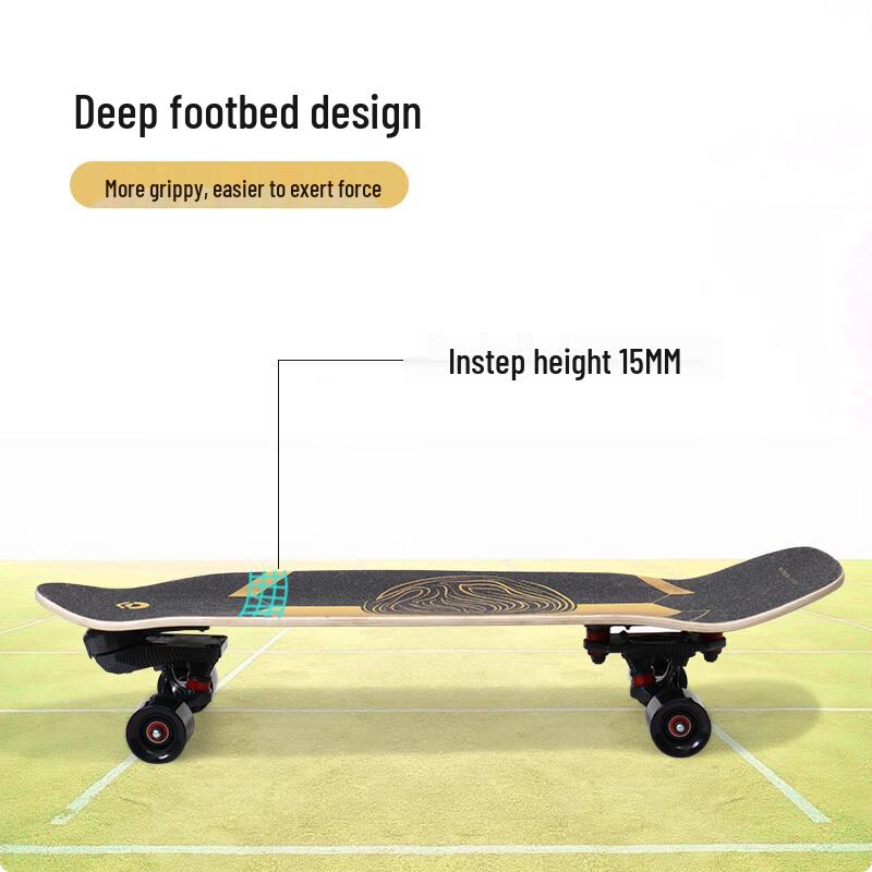 Скейтборд Surfskate бренда Qi