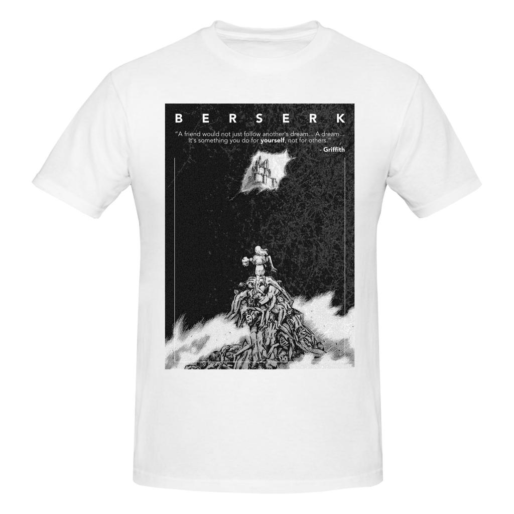 Piece The Eclipse Ritual Graphic Cotton TShirt BBerserker Anime Tops Tees For Unisex