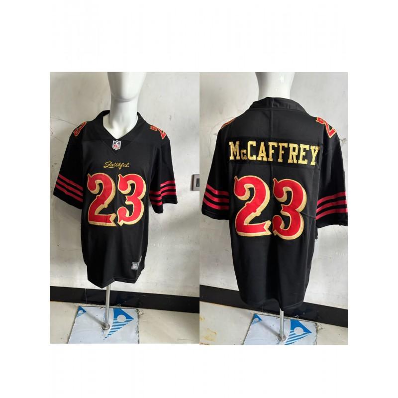 Mens NFL San Francisco 49ers Short Sleeve Jersey Embroidered Team Apparel Fan Wear Sports Gear