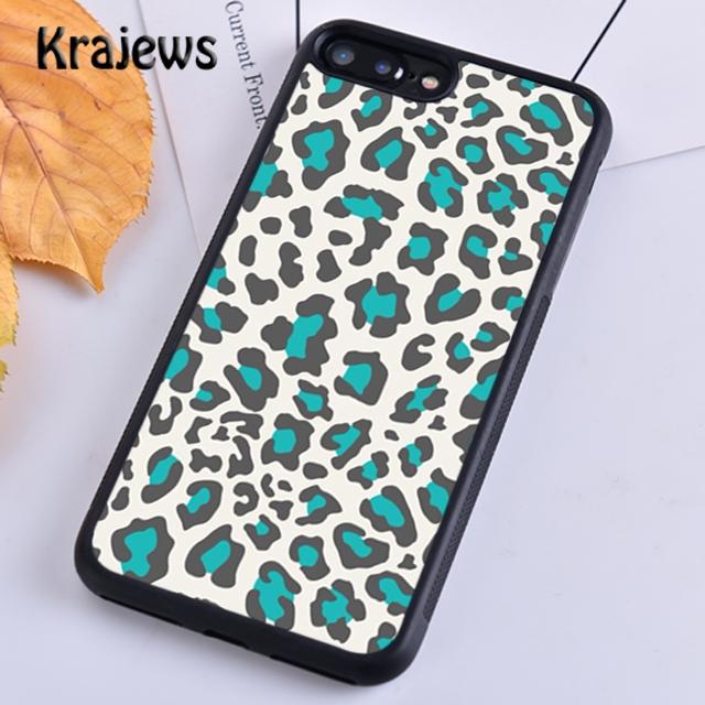 Krajews Zebra Print Blue Snap-On Soft Phone Case Cover для iPhone 14 5 6s 7 8 plus X XR XS 11 12 13 pro max Samsung S21 S22ultra