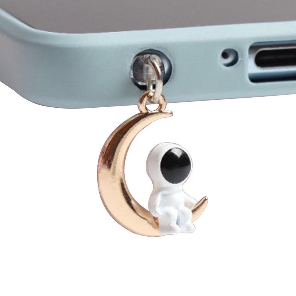 Универсальный телефон с пылезащитной заглушкой, стереофонический телефон-астронавт, порт для наушников, отверстие для телефона, данные Android для приложения J4R2