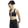Спортивный бюстгальтер Adidas Powerimpact Training со средней поддержкой VW600 JLB Женский Черный/Белый (HE9063)