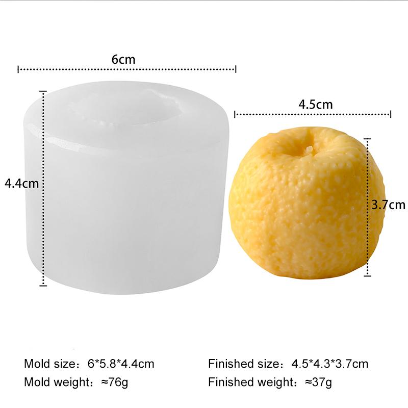 DIY Fruits Series Mango Lemon Chocolate Candy Baking Molds Handmade Fruit Strawberry Orange Blueberry Form Silicone Mold