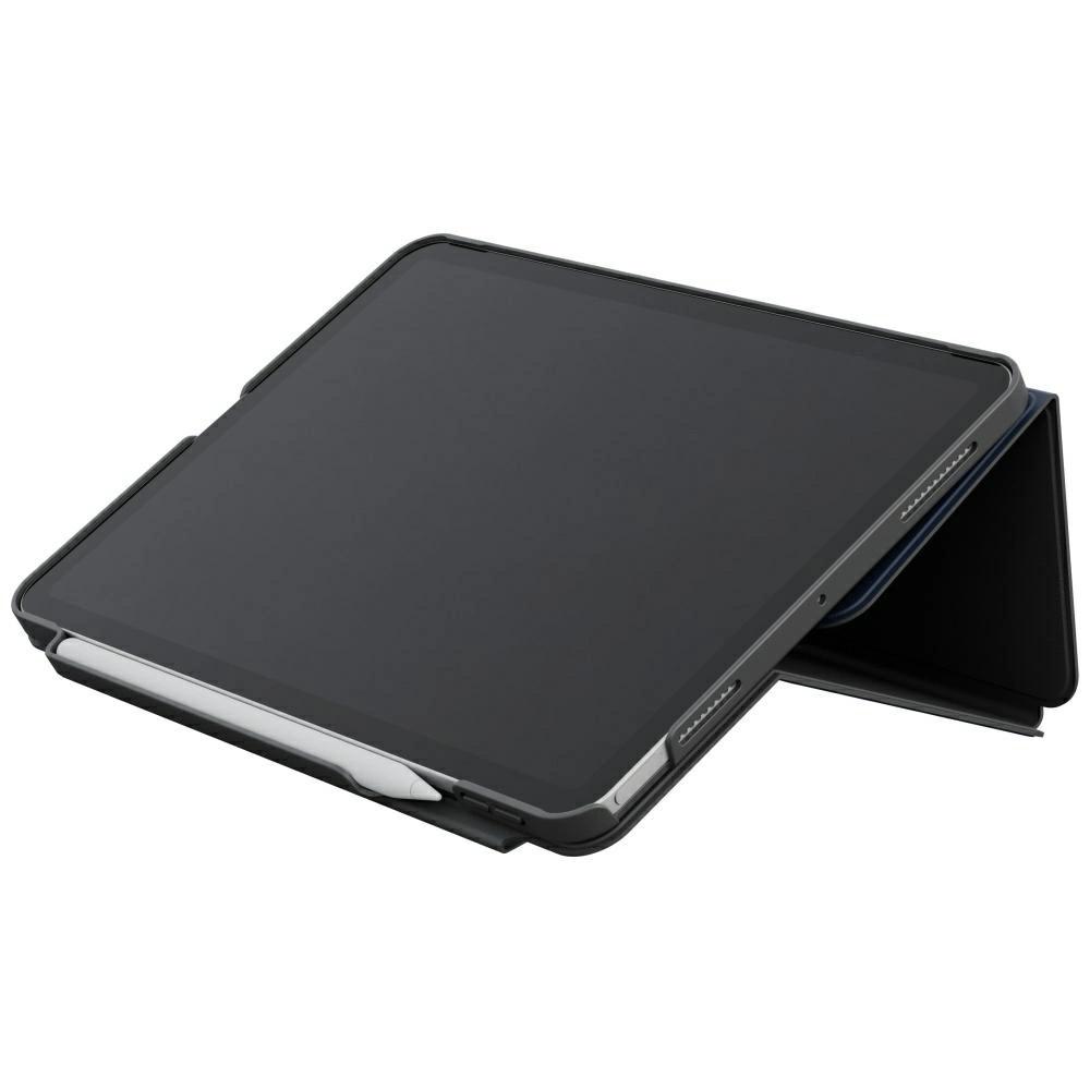 Etui UNIQ Rovus Snapmount Magnetic 360 Rotating Detachable do iPad 11" 2025 / iPad 10.9" 2022 (10 gen.) - granatowe
