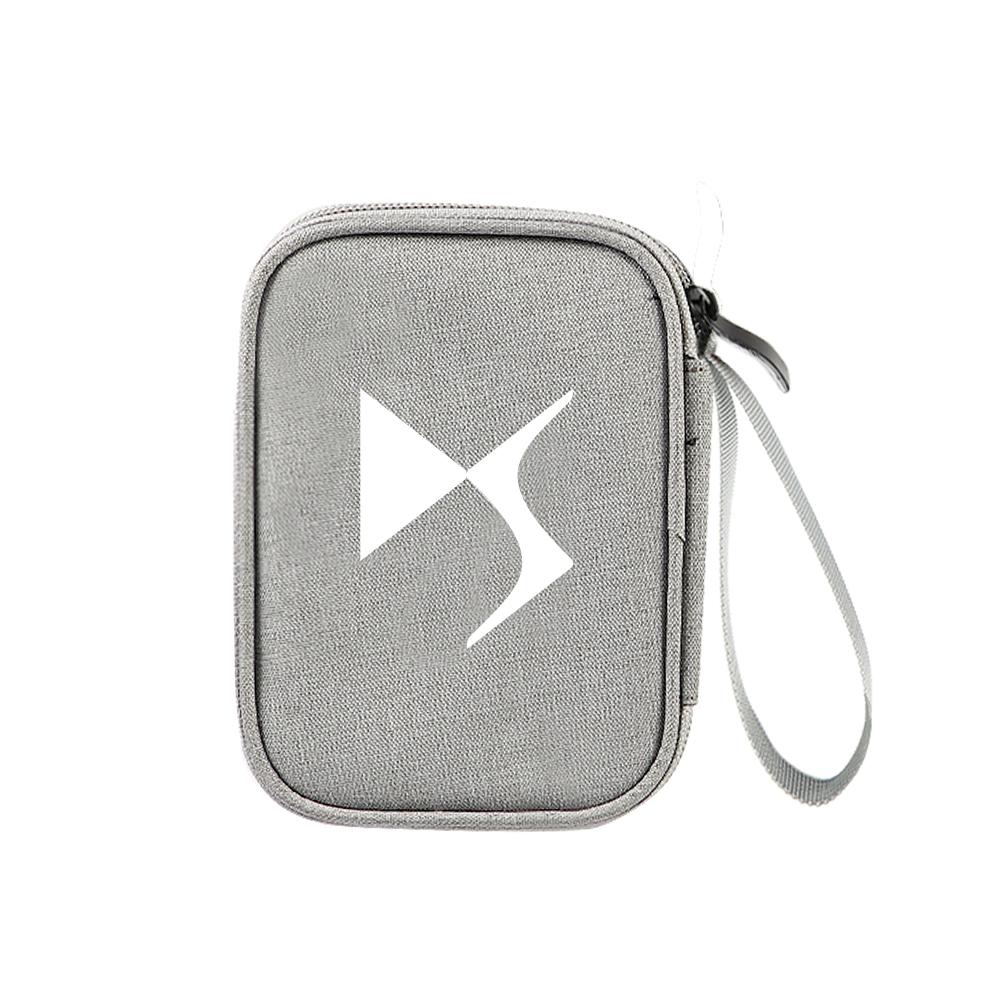 Multi-Function Car Travel Cable Bag Digital Product Storage Bag For Citroen C4 Picasso Xsara C5 Aircross Cactus C1 C2 C3 C6 C8