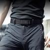 Беззубчатая пряжка, можно разрезать ремень, военный тренировочный холщовый тактический ремень, повседневный автоматический ремень с пряжкой для студентов, мужской ремень