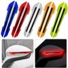 2pcs Anti-Scratch Rearview Mirror Stickers Anticollision Night Warning Sticker Reflective Stickers